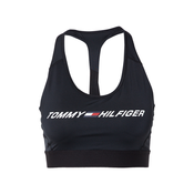 Sportski grudnjak Tommy Hilfiger Mid Intensity Graphic Racer Bra - black