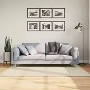 Tepih HUARTE kratkih vlakana mekani i perivi krem 120x170 cm