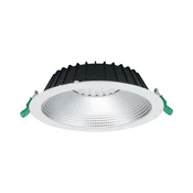 Sylvania LED svetilka Insaver Slim, O 22,5 cm, 840 - Študija/pisarna - bela - Aluminij