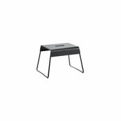 Črn jekleni stolček Zone A-Stool