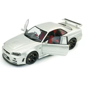 1:18 NISSAN SKYLINE (R34) GT-R Z TUNE SREBRNA 1999SOLIDO