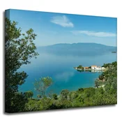 shumee Platno Narava Gorski vrhovi in morje 50x40
