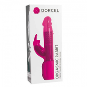 Dorcel Orgasmic Rabbit - vibrator s klitoriskim nastavkom (roza)