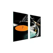 shumee ZAŠČITNA PLOŠČA ZA STEKLENI ŠTEDILNIK 75x52 VINIL