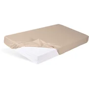 BabyMatex Rjuha iz bambusa Jersey 60x120x10 BAMBUS z elastiko bež