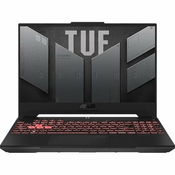Prenosnik ASUS TUF Gaming prijenosno racunalo prijenosno racunalo prijenosno racunalo A15 R7-7735HS, 16GB, 1TB, Windows 11 Home, RTX4050, 144Hz