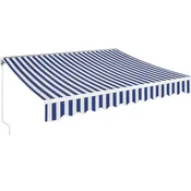 Tenda zidna 3,5x2,5m belo/plava