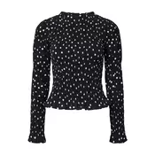 YAS Bluza YASCHEMMA črna/bela