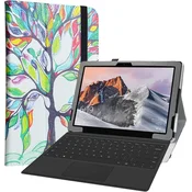 shumee ETUI TECLAST X6 PRO ZAPRT S POKROVOM, PISANO DREVO, VISOKA ZAŠČITA