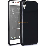 Candy tanek silikonski ovitek (0,3) za HTC Desire 825 - črn - prozoren