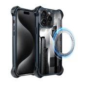 shumee iPhone 15 Pro IBIZU DropGuard Ultra Case z MagSafe, Noir City, Manhattan