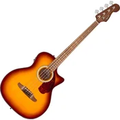Fender California Deluxe Kingman Bass CE WN Honey Sunburst Akusticna bas gitara