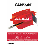 Blok a3 290g 20 lista canson oil/acrylic 400110381
