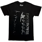 David Bowie Distorted Black XL Majica