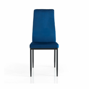 Plave baršunaste blagovaonske stolice u setu 2 kom Fefe – Tomasucci