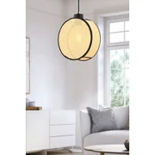 Opviq Luster Drum Hazeran, 24x9cm, Bež-crni
