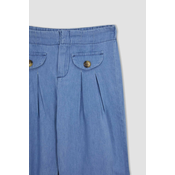 DEFACTO Girls Wide Leg Jean Trousers