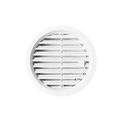 HACO Prezračevalna rešetka Circular ventilation grille, closable VM, ? 125 mm UB, white 0423