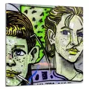 shumee STEKLENA PLOŠČA ZA KUHINJO 60x65 Otroška