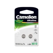 shumee Camelion | AG12/LR43/LR1142/386 | Alkalna gumbasta baterija | 2 kosa.
