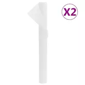 Vidaxl vidaXL Prevleka za oblačila, 2 roli, 70 g/m2, 10 x 1,6 m