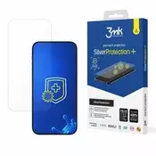 shumee Zaščitna folija za iPhone 14 Plus 3MK Silver Protect+, protimikrobna, za mokro montažo
