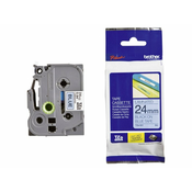 BROTHER TZE551 24mm crno/plavo