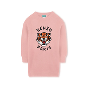 Otroška obleka iz volnene mešanice Kenzo Kids