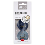 Bibs Tolažilna duda Colour - Deep Space & Petrol - 0-6 mesecev