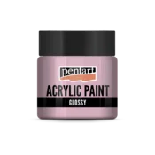 Svetleča akrilna barva Pentart 50 ml - roza