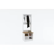 Hanah Home Mare 2 (835PUQ5061) Cipelarnik sa civilukom, Belo-Braon