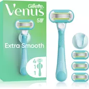 Gillette Venus Extra Smooth ženski brivnik z držalom za prho + nadomestne britvice 6 kos