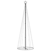 Vidaxl Novoletna jelka stožec 310 modrih LED lučk 100x300 cm