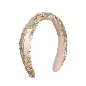 Rockahula obroč za lase - Gold Sequin (5587)