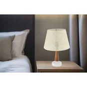 Opviq Stona lampa 302 Hazeran, 60 W, 43 cm, Bela