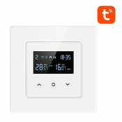Smart LCD WiFi termostat za elektricno grijanje 16a tuya bijela Alexa Google Assistant
