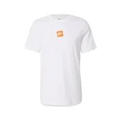 Nike Sportswear Majica oranžna / bela