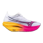 Tekaška obutev Mizuno Wave Rebellion Pro 3 White/Pink Tetra/Tang Orange UK 5 UK 5