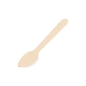 Lesena kavna žlička 11cm 100 kosov - Wimex