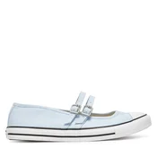Balerinke Converse Chuck Taylor All Star Dainty Mary Jane A13799C Svetlo modra