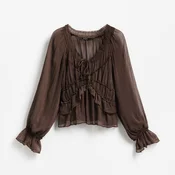 Reserved - Bluza s volanima