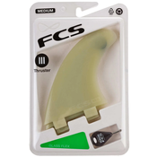 FCS M5 Natural Glass Flex Ift Tri Fin Set uni Gr. Uni