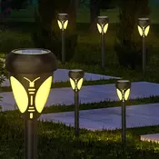 Solarne LED Baštenske Lampe - 10 Komada