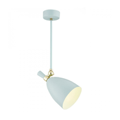 Argon 4685 - Lestenec na drogu CHARLOTTE 1xE27/15W/230V moder/zlat
