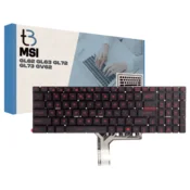 Tipkovnica MSI Apache GL62 GL63 GL72 Gl73 GV62 z rdečo LED diodo