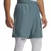 Under Armour Muški šorc UA Tech Woven Wordmark Short 1383356-587, Svetloplavi