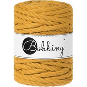 Bobbiny 3PLY Macrame Rope 9 mm Mustard Vrvica