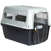 MP Bergamo Bracco Travel 7 Transporter za ljubimce sa plasticnom rešetkom, 102x73x76.5cm, Sivo-crni