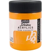 Pébéo Studio Fine Akrilna barva Fluorescent Orange 500 ml 1 kos