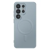 AVIZAR Ovitek za Galaxy S26 Ultra, združljiv s polnjenjem Qi2/MagSafe/PixelSnap, Bledo modra, (5000274111)